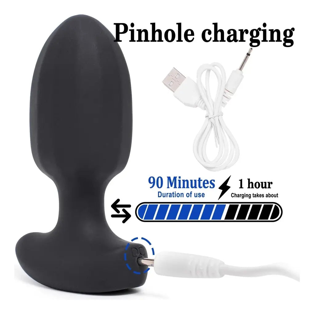 Plug Vibrador Anal Hush 2 Controlado Por App A Distancia