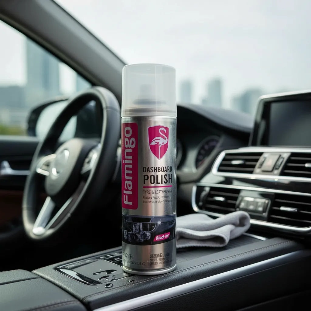 Spray Abrillantador Para Tablero De 220ml Flamingo