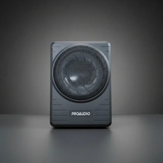 Bajo Amplificado 10 Inches 1200w Pro Audio Con Kit De Instalación