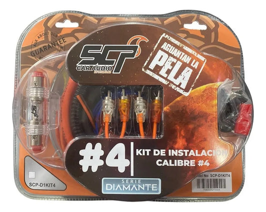 Kit De Instalación Scorpion #4 Diamante/sonido Para Vehiculo