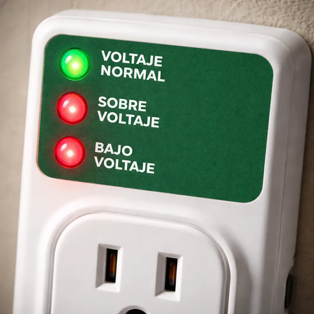 Protector De Voltaje De Enchufe Para A/a 110v 20amp Exceline