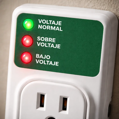 Protector De Voltaje De Enchufe Para A/a 110v 20amp Exceline