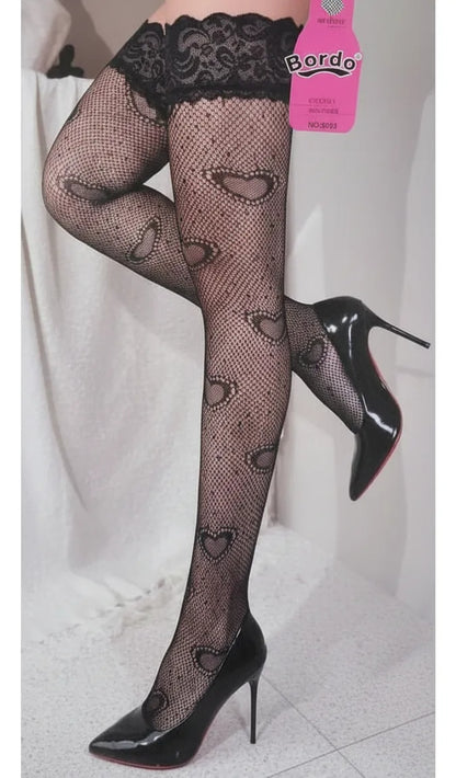 Lencería Bordo Body Stocking Glamour Trend Talla Única