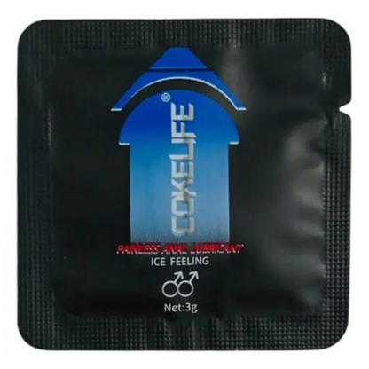 Pack Lubricante Portátil Anal Espeso Sensación Fría Caliente 3g