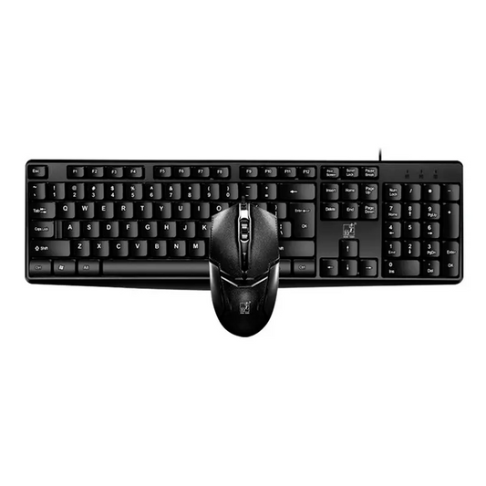 COMBO MOUSE + TECLADO ALAMBRICO PARA COMPUTADORA