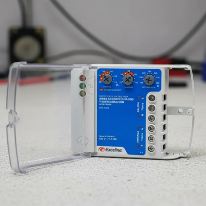 Protector De Voltaje 110voltios Alta Carga A/a Refrigeracion