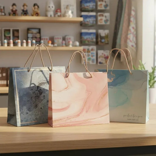 BOLSA DE REGALO BEST WISH DISEÑO ELEGANTE