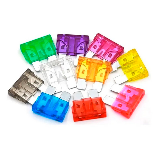 Kit De Mini Fusibles De 200 Unidades De Varios Amperajes