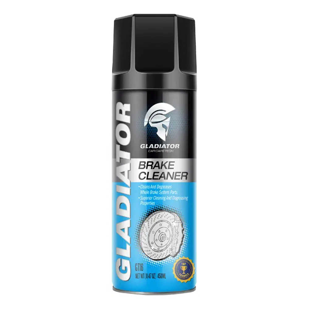 Limpiador De Frenos En Spray Gladiator Gt16 450ml Moto Auto