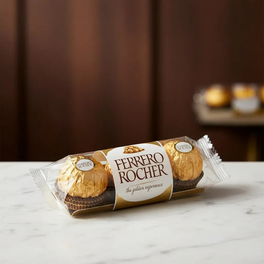 Chocolate Ferrero Rocher Avellana Tripack Deleite Dulces