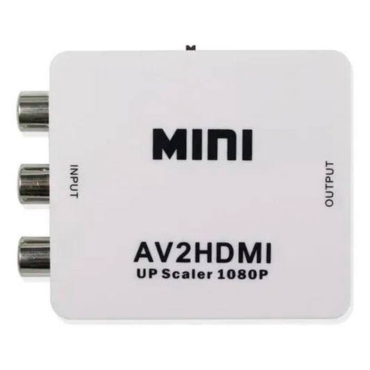 Convertidor Adaptador De Video Av A Hdmi 720p / 1080p
