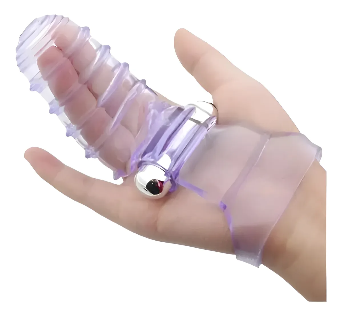 FUNDA PARA DEDOS CON BALA VIBRADORA SEX SHOP