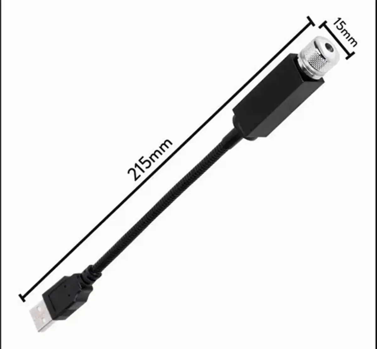 Mini Proyector Laser Usb Luz Led Estrella Para Vehiculo/casa