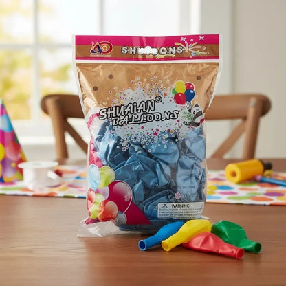 Globos De Latex Cromados R5 De 50 Piezas Fiestas / Arreglos