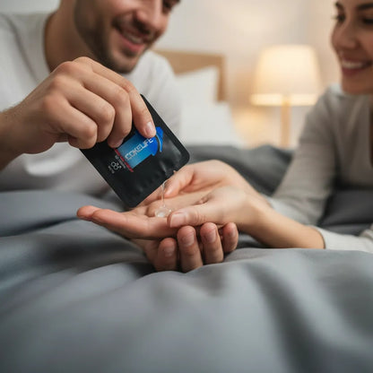 Pack Lubricante Portátil Anal Espeso Sensación Fría Caliente 3g