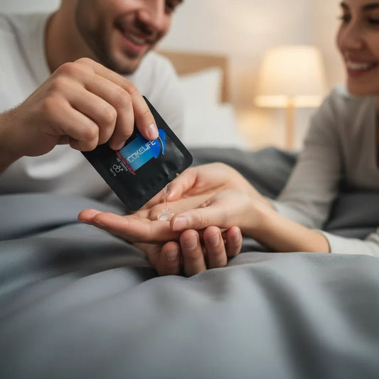 Pack Lubricante Portátil Anal Espeso Sensación Fría Caliente 3g