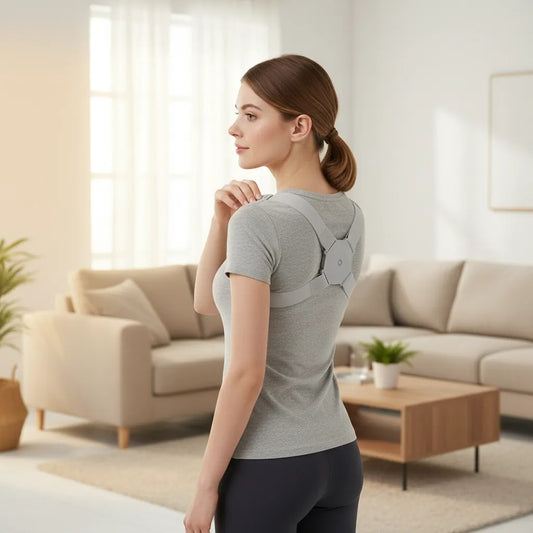 Corrector De Postura Ajustable Espalda Con Sensor Unisex