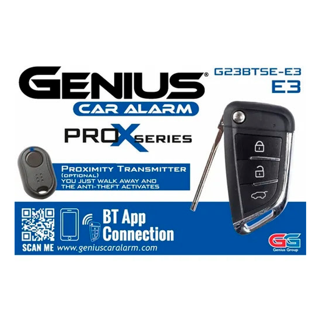Alarma Genius Para Vehículos App Bluetooth Varios Modelos