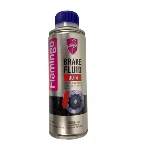 LIQUIDO LIGA DE FRENOS FLAMINGO DOT4 250ML F174