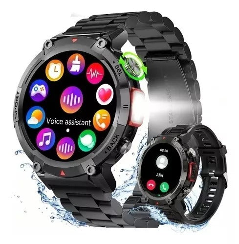 RELOJ INTELIGENTE SMART WATCH S100 CON LINTERNA