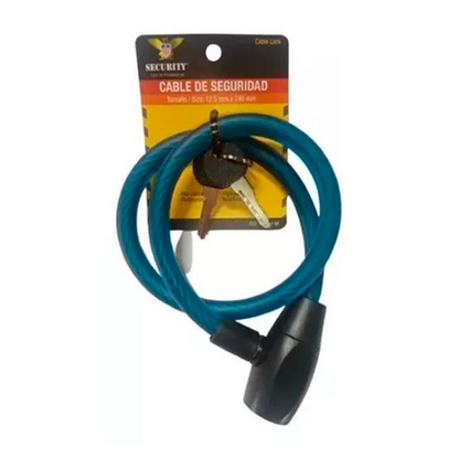 GUAYA CANDADO DE SEGURIDAD PARA MOTOS SECURITY