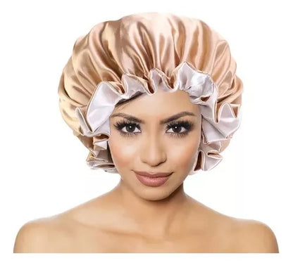 Gorro De Satín Cuidado Del Cabello Antifrizz,rizo,scrunchie