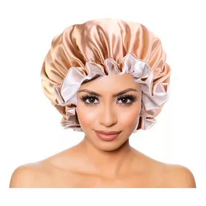 Gorro De Satín Cuidado Del Cabello Antifrizz, rizo, scrunchie