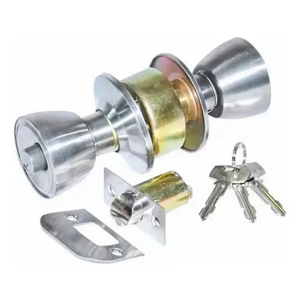 Cerradura De Pomo Para Puertas De Copa Perilla Redonda