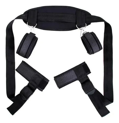 Arnes Inmovilizador Cuello, Manos Y Piernas Esposas Bondage
