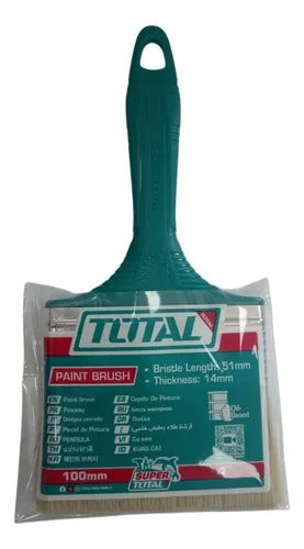 Brocha Para Pintar De 4 Pulgadas 10mm Total Tools Calidad