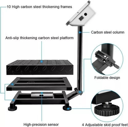 PESO BALANZA DIGITAL ROMANA INDUSTRIAL HASTA 150KG