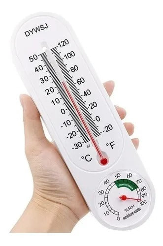 Termometro Ambiental Higometro De Pared Temperatura Humedad