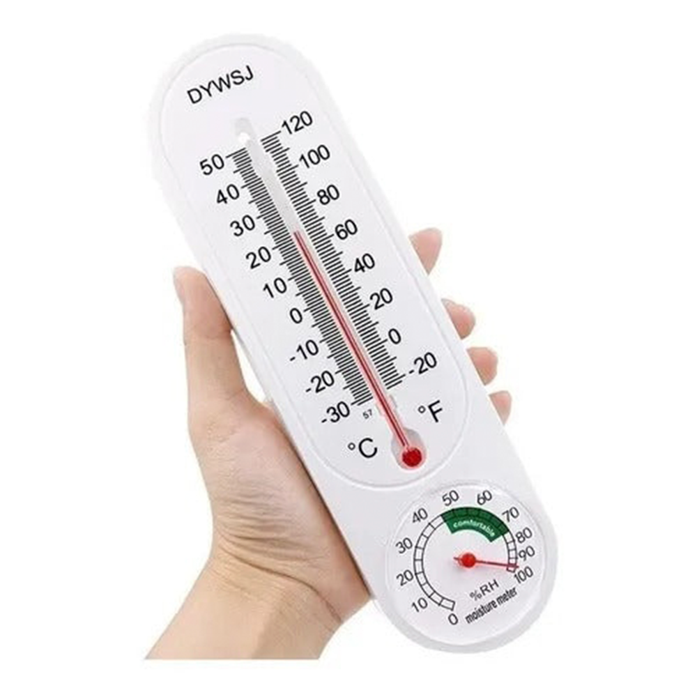 Termometro Ambiental Higometro De Pared Temperatura Humedad