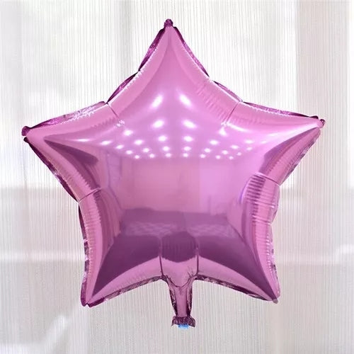 GLOBOS METALIZADOS ESTRELLAS LISA 18 INCH