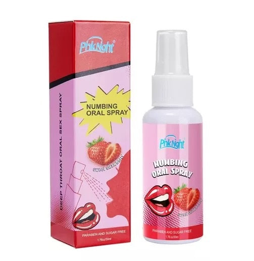 SPRAY PARA SEXO ORAL ANESTESICO GARGANTA PROFUNDA