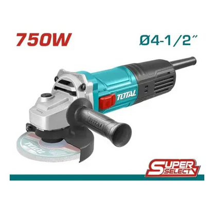 ESMERIL ANGULAR DE 750W TOTAL PROFESIONAL