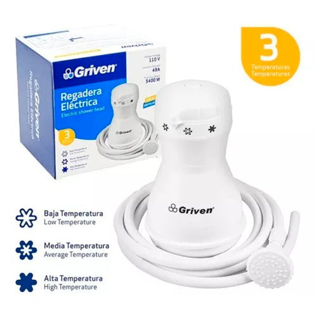 DUCHA ELECTRICA CALENTADORA DE AGUA GRIVEN