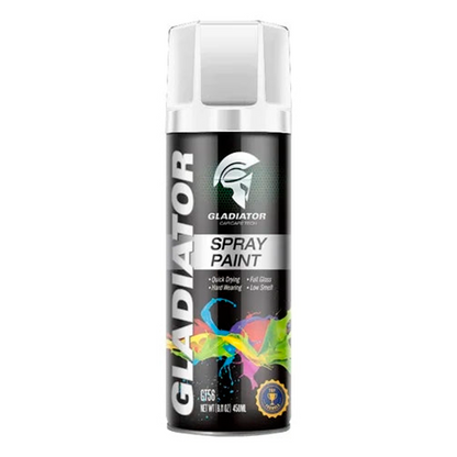 Pintura En Spray Brillante Gladiator Aerosol De 450ml Secado
