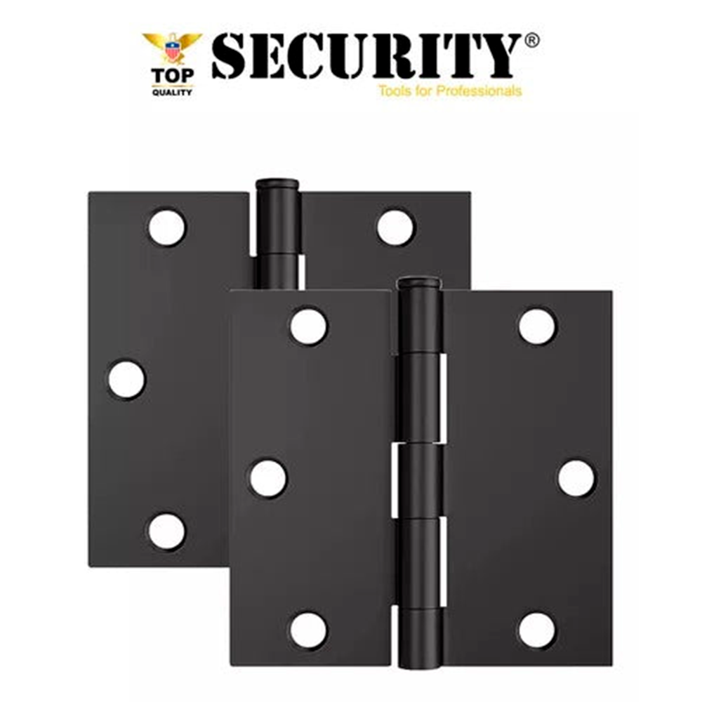 BISAGRA PARA PUERTAS 3X3" NEGRO MATE