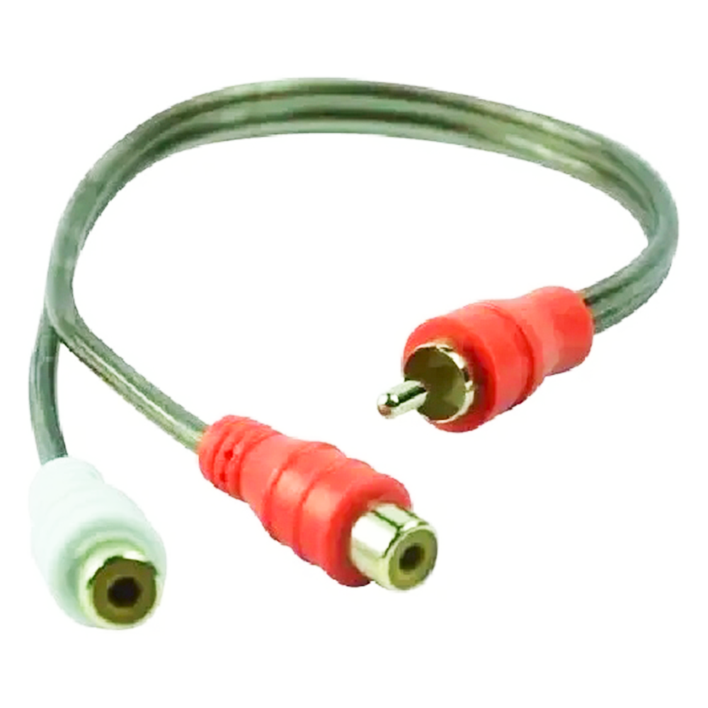 Cable Rca Ye 1mx2f (inversa)1 Macho Y 2 Hembras