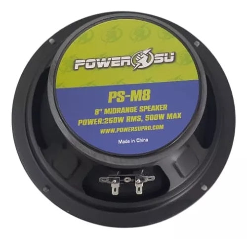 Medios 8 Pulgadas 500w Power Su Par Modelo Ps-m8 Rms 4ohm