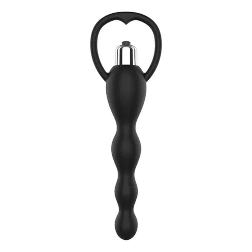 Plug Iniciador Anal Vara Consolador Con Vibración 4 Bolas