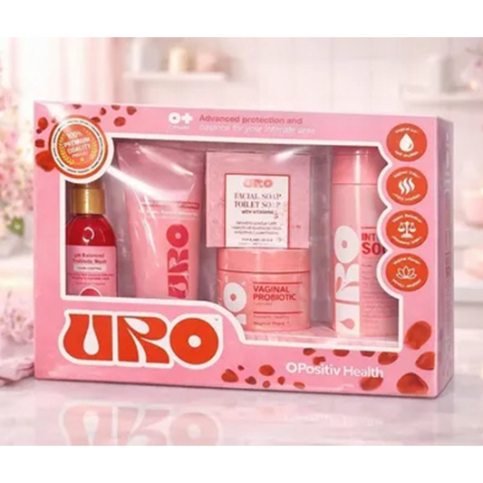 Kit De Cuidado Intimo Uro 5 En 1 Cuidado Personal Femenino