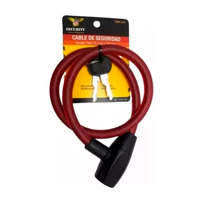 GUAYA CANDADO DE SEGURIDAD PARA MOTOS SECURITY