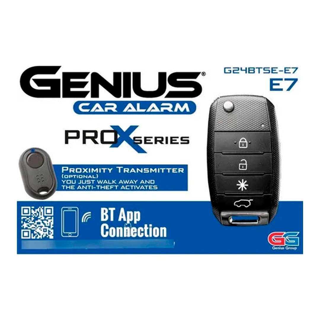 Alarma Genius Para Vehículos App Bluetooth Varios Modelos