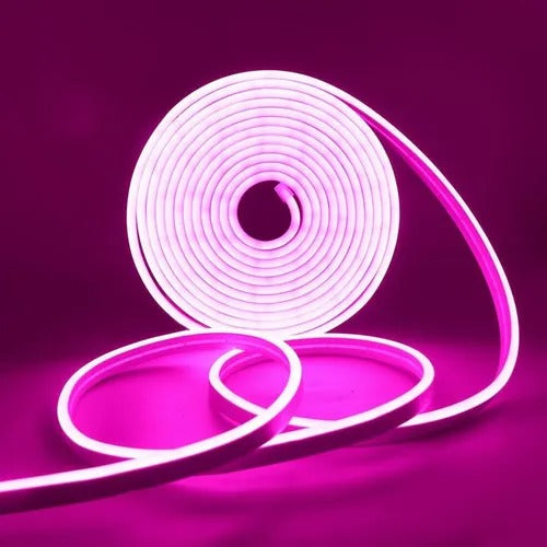 Tiras De Luces Led Neón Flexible Rollo De 5 Metros 12 V