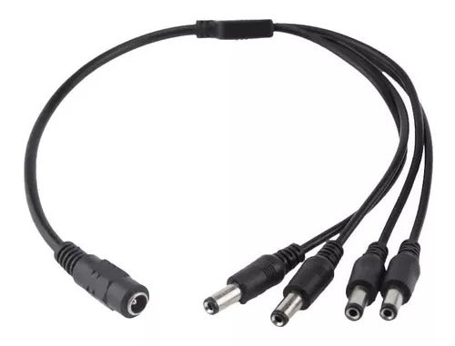 CABLE SPLITTER PULPO 4 SALIDAS PARA CÁMARAS DVR
