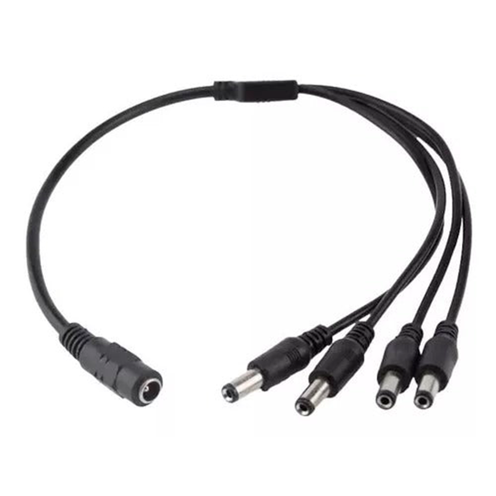 CABLE SPLITTER PULPO 4 SALIDAS PARA CÁMARAS DVR