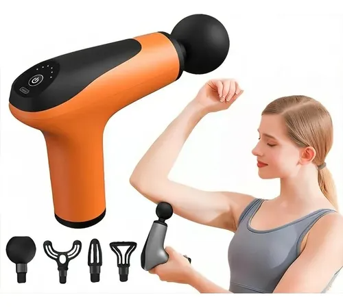 PISTOLA MASAJEADORA DE PERCUSION MINI RECARGABLE