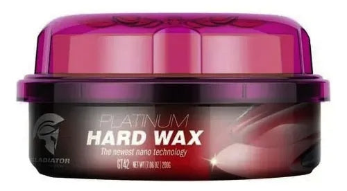 Cera Pulitura Platinum Hard Wax Para Carro 200g Gladiator